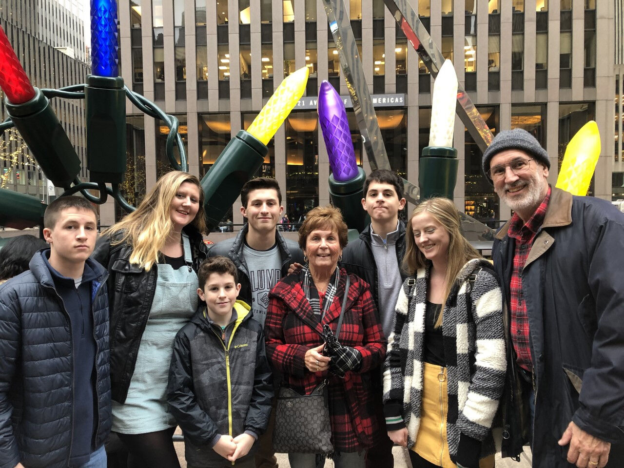 Kathy with family